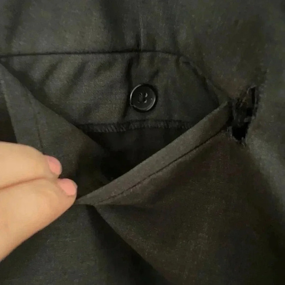 Theory mens wool blend dress pants marlo new tailor 34 - Picture 9 of 13